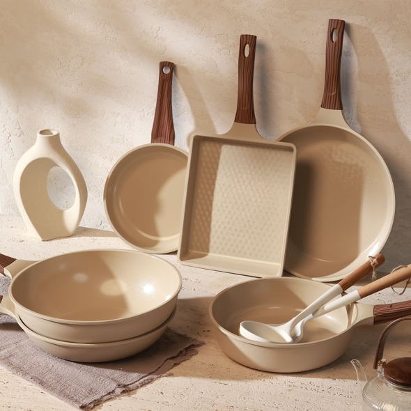 [코첼라] 루나 인덕션 세라믹 후라이팬 6종세트KLC-LNIH068WD4Q