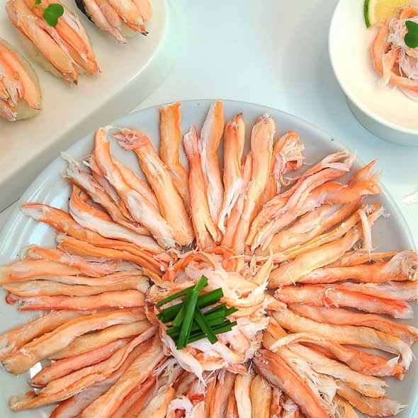 [자연농장] 동해산 홍게다리살 1-9팩 (75g-675g내외)