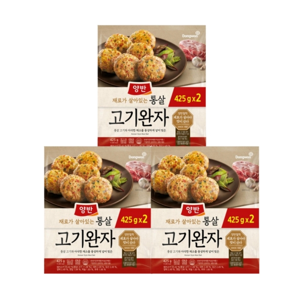 [동원] 양반 통살고기완자 425g x 6봉 (003830208)