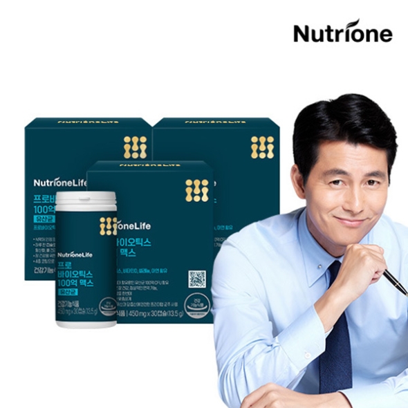 [뉴트리원] 정우성 프로바이오틱스 100억 맥스 3-6박스