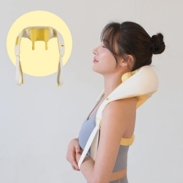 [아비스] 익셀 목,어깨 마사지기 YC-369B(그린,옐로우) 색상 택1