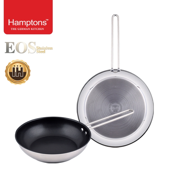 햄튼 EOS스텐 인덕션 코팅 프라이팬2종세트-A(HTEF-22F26F)