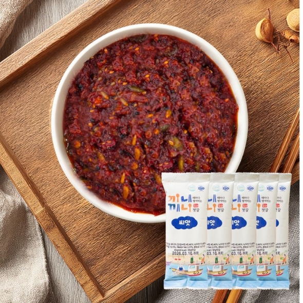 끼니끼니 스틱 씨앗젓 40g*5