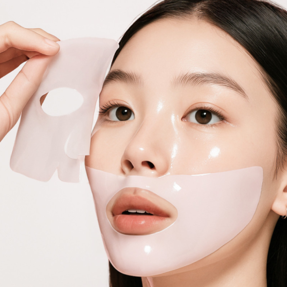 2팩 34g 콜라겐 하이드로겔 마스크팩 콜라겐수 72% 함유 