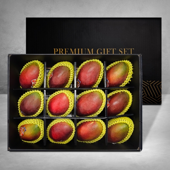 [베네팜] 애플망고 선물세트 모음 (애플망고9-12입/구성선택)