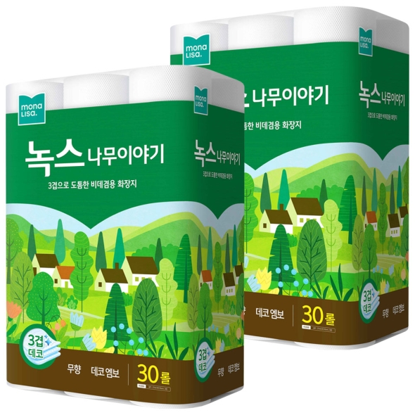 모나리자 녹스 나무이야기 27m*30 2팩