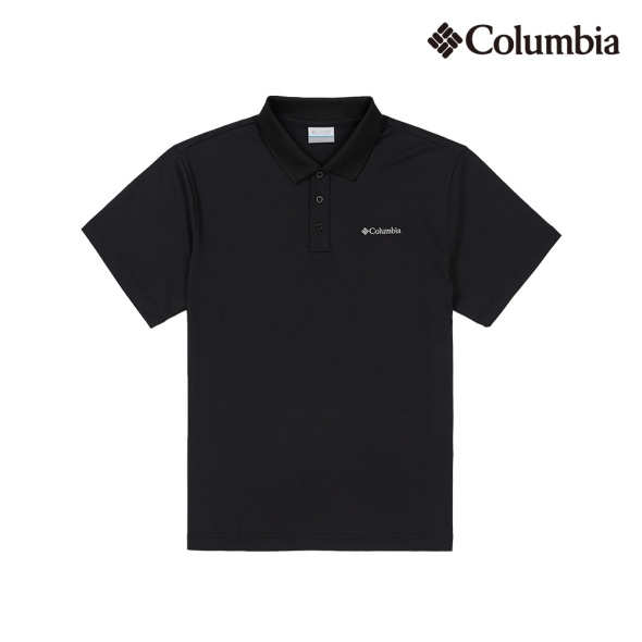 [컬럼비아] 요꼬 카라 반팔티셔츠 / 블랙 (3월 3일 출고)