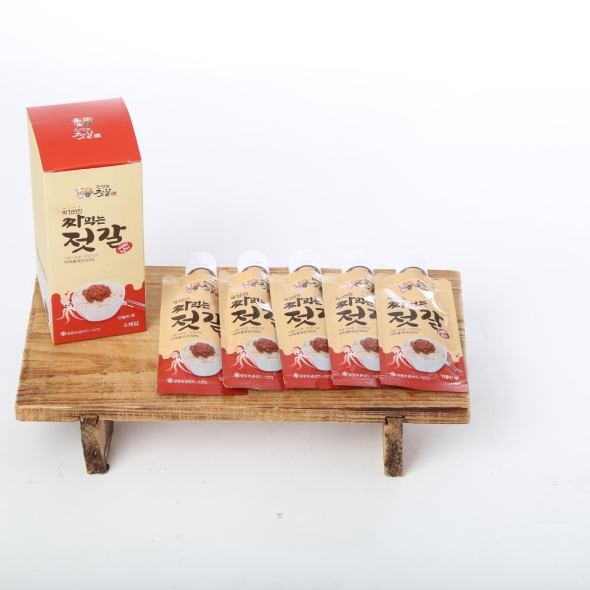 짜먹는 젓갈 비빔낙지젓 70g*5