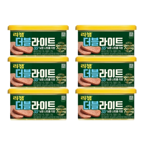 [동원] 리챔 더블라이트 200g x 6캔 (003830194)