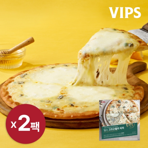 [VIPS] 빕스 고르곤졸라 피자 400g x 2팩