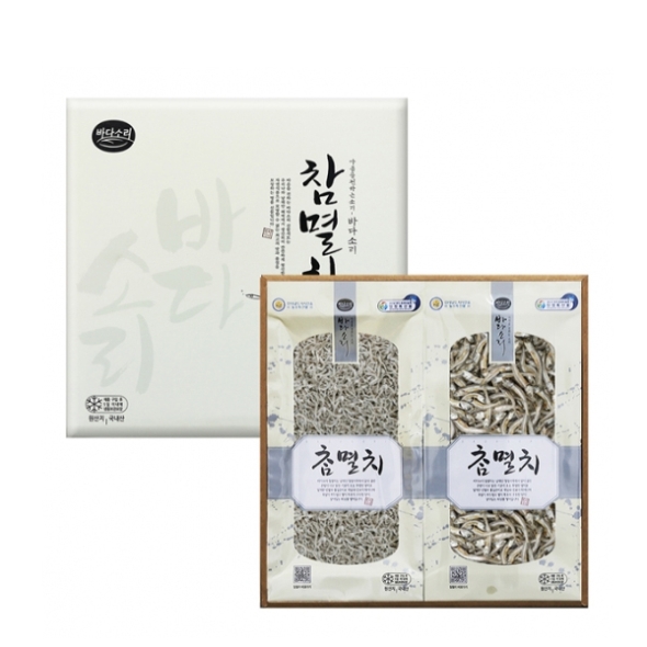 [선물세트] 참멸치2호(세멸240g+중멸230g) 