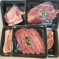 제주 흑돼지  한우 선물세트(마)