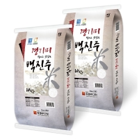 [26년도 상등급] 경기미 백진주 쌀 10kg/10kg+10kg