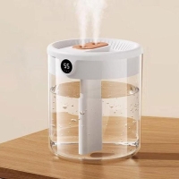 퀸나 컴피 USB 가습기 1.5L 듀얼노즐 무드등 겸용