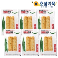 효성어묵 부산 전통 매콤봉 어묵 밀가루 없는 글루텐 프리 x 6개
