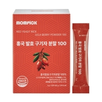 맘픽 홍국 발효 청양 구기자 분말 가루 1박스