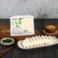 공주농부의 수제 순수두부 1kg (500gx2ea) 직접농사지은 콩