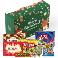 [간식대장] 크리스마스 그린(사각) 8종 (s0004)