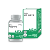 [특별할인] 웰러스 바른 엠에스엠 / MSM 식이유황 100% 관절연골영양제 No화학부형제 (1,026mg*180정)