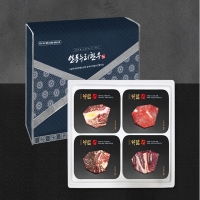 [안동누리한우] 1등급 한우 구이정육 선물세트 [1.0kg-1.2kg] 