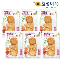 효성어묵 부산 전통 삼종 어묵 밀가루 없는 글루텐 프리 x 6개