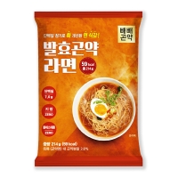 [빼빼곤약] 발효곤약 라면 매운맛 214gx3봉
