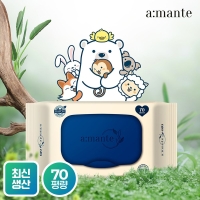 [신제품 출시기념 SALE] 두꺼운 프리미엄 70평량 고평량 물티슈 70매 10팩/20팩