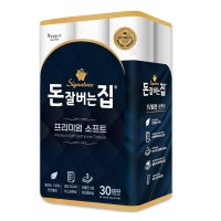 삼정펄프 돈잘버는집 화장지 3겹 30M 화장지30롤