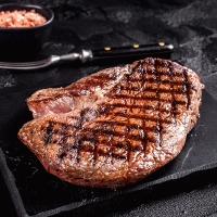 [블랙앵거스] 프리미엄 대용량 등심 스테이크 500gx1팩