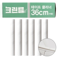 [신한카드 할인] 크린롤 초대형 36cm 돌돌이 리필 60매x6개 세트