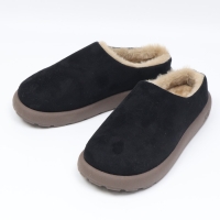 [개성시대] 여성 3cm 스웨이드 털슬리퍼 240g 데일리