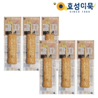 효성어묵 부산 전통 감자 베이컨 어묵바 프리미엄 어묵 x 6개