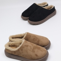 [개성시대] 여성 3cm 스웨이드 털슬리퍼 240g 데일리