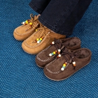 [개성시대] 여성 4cm 베이직 털슬리퍼 340g 데일리