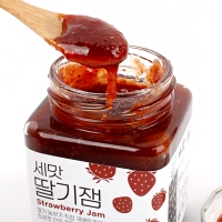 [딸기농부] 농부가 직접 재배한 딸기로 만든 딸기잼 1병/2병/3병(병당 580g)
