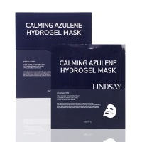 [특별할인] 린제이1일1팩 수분 카밍 아줄렌 100% 하이드로겔 마스크팩 (4EA 세트)