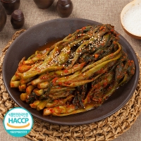 쌉쌀한맛이 일품인 돌산갓김치(푸)