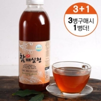 [매실 60%] 황매실로 담은 고흥 참 매실청 900mlx4병