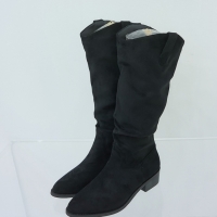 [개성시대] 여성 4cm 스웨이드 롱부츠 데일리