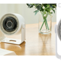 [아이리버 정품] 스톰 저소음 터보 LED 무드등 미니 책상 캠핑 사무실 탁상용 감성 선풍기