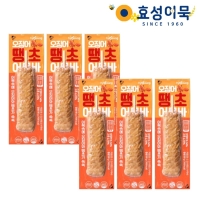 효성어묵 부산 전통 오징어 땡초 어묵바 프리미엄 어묵 x 6개