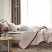 [Guy Laroche] 슈크림 세미워싱 이불