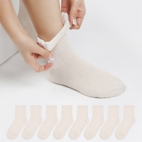 [특별할인] 지알비 여성 노밴드 무압박 중목 양말 8켤레