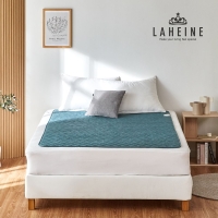 [신한카드 할인][라헨느] 딥그린 탄소열선 카본매트 워셔블 양면 전기요 싱글 HL-CP1006