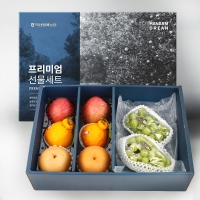 [명절특선] [농협] 한아름드린 프리미엄 제철과일 3종/4종 혼합세트(4품목)