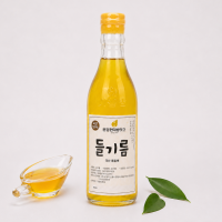 [문경현대방앗간]국산 햇 들깨 저온압착 들기름 350ml/180ml/1구 선물세트