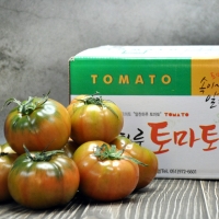 [농협공판장] 정성드린 GAP인증 부산 대저토마토 2.5kg(L~2L/15과내)