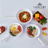 [신한카드 할인][라헨느] 더 퀸 포토프 퍼플 세라믹 IH 후라이팬 24+28+웍28cm (3종)