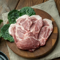 1+ 등급 무항생제 한돈 암돼지 생 삼겹살 목살 돼지고기 오겹살 대패삼겹살 항정상 가브리살  500g 300g 