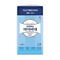 크리넥스 마이비데 물티슈 60매x6팩